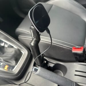 Car Cup Phone Holder 15W RGB LED Magsafe Magnetic Car Wireless Charger Compatible for iPhone 16/15/14/13/12