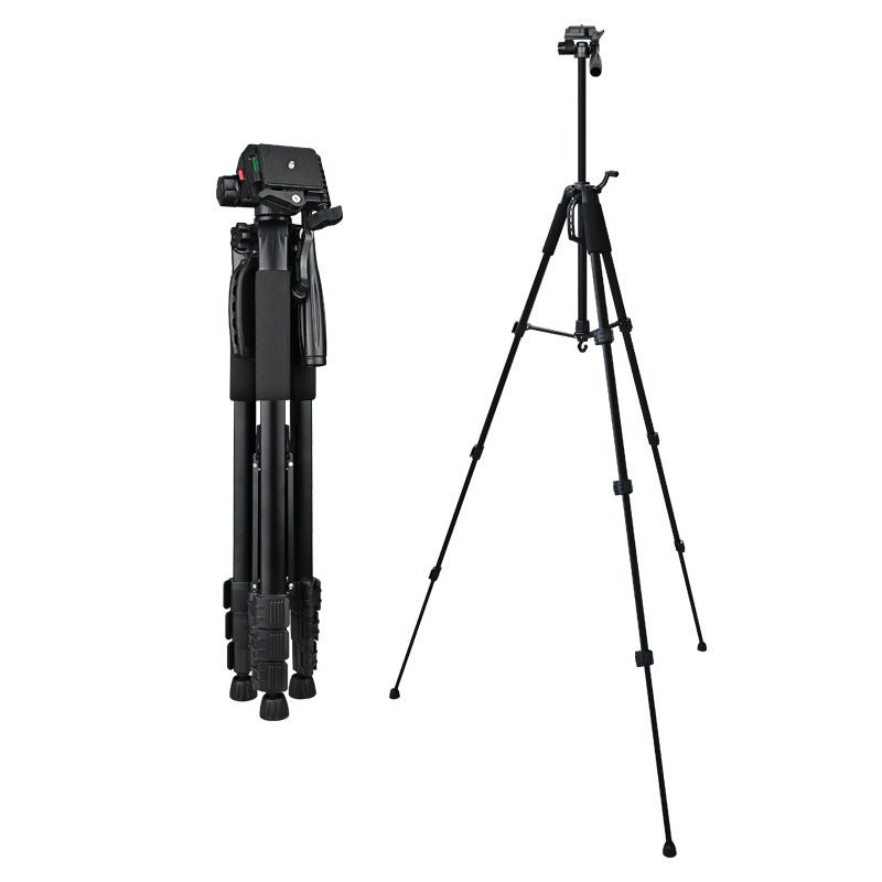 Universal 180cm Camera Tripod Stand 360° for DSLR Cameras & Phones with Universal Compatibility w Phone Mount - Image 3