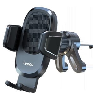 360° Universal Car Phone Holder for Air Vent with Anti Fall Hook and One Touch Phone Mount Expandable witdth to 10cm