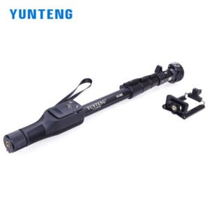 YUNTENG YT-0188 Extendable Handheld Tripod Monopod Adapter Self Held with Phone Clip & Bluetooth Shutter