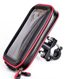 360° Rotatable Waterproof Phone Case Bag with Handlebar Mount Holder for Bike Bicycle