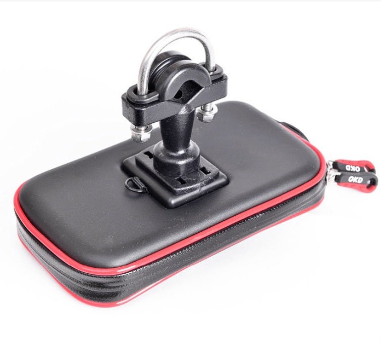 360° Rotatable Waterproof Phone Case Bag with Handlebar Mount Holder for Bike Bicycle - Image 3